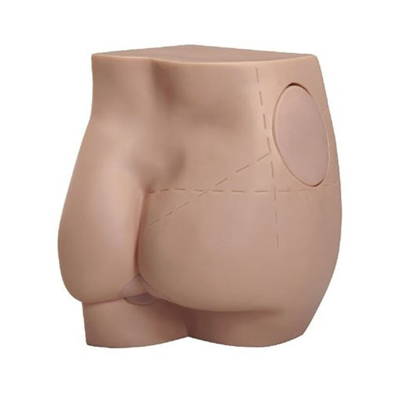 臀部注射实习模型 臀部肌肉注射训练 电子臀部注射训练模型 臀部