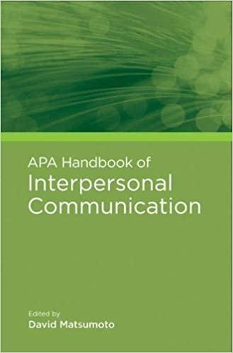 预订 apa handbook of interpersonal communication心理学