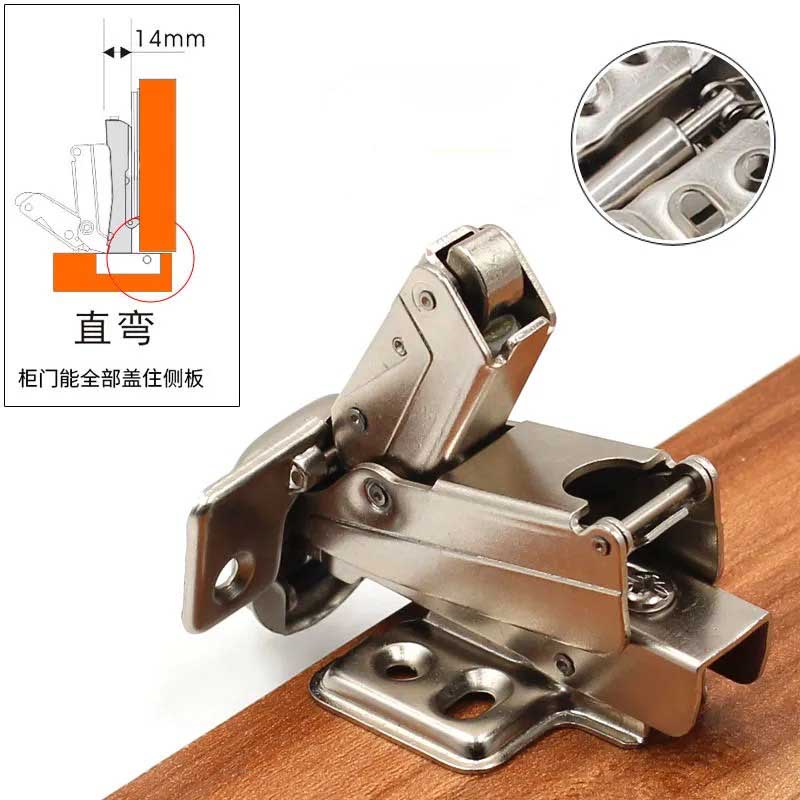 大角度铰链 165度铰链液压阻尼175180度45铰链橱柜全盖170大 165/175