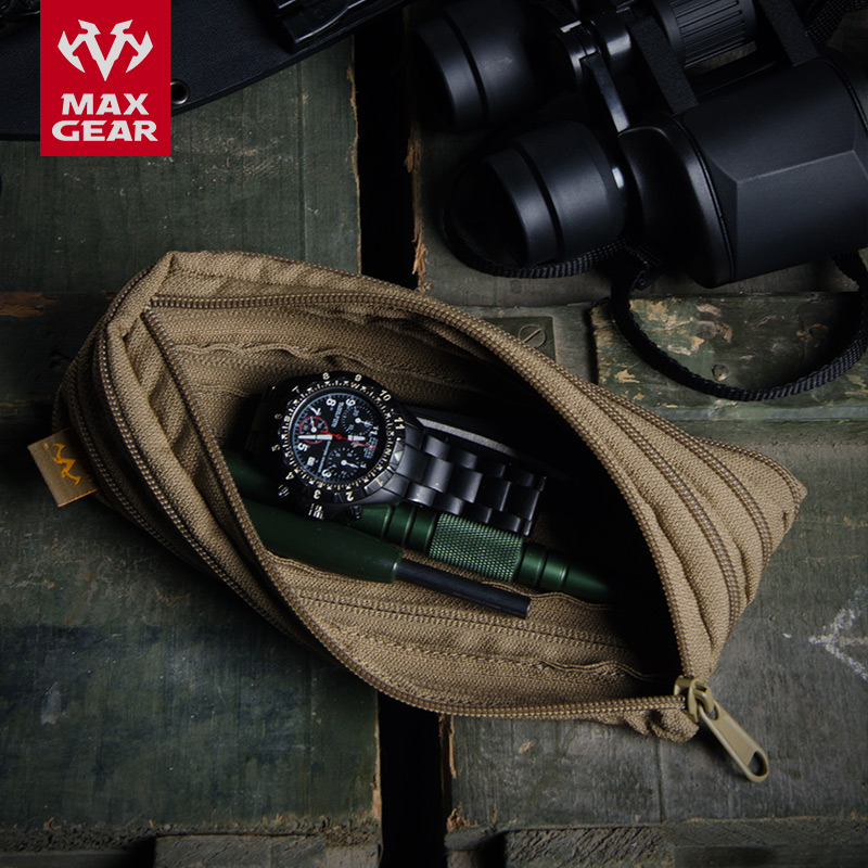 maxgear海螺杂物袋个性潮流笔袋edc通勤袋附包杂物应急捆扎固定带