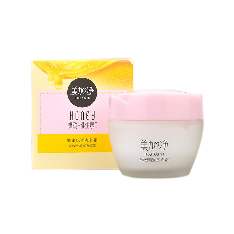 美加净(maxam) 蜂蜜滋润霜80g 0133
