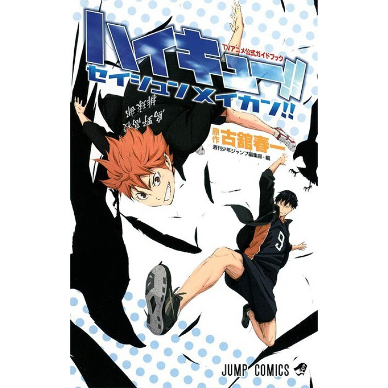 现货 排球少年TV公式书TVアニメ公式ガイドブック ハイキュー!! セイシュンメイカン!! 漫画 集英社 黑角马日文原版