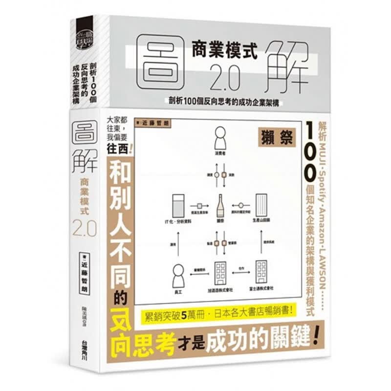 预售台版 图解商业模式2.0 剖析100个反向思考的成功