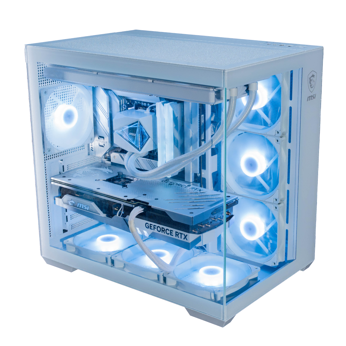 ΢�ǣ�MSI���ﱤPLUS ��ɫ ��������֧��ATX����(360����λ/��������/֧��50ϵ�Կ���