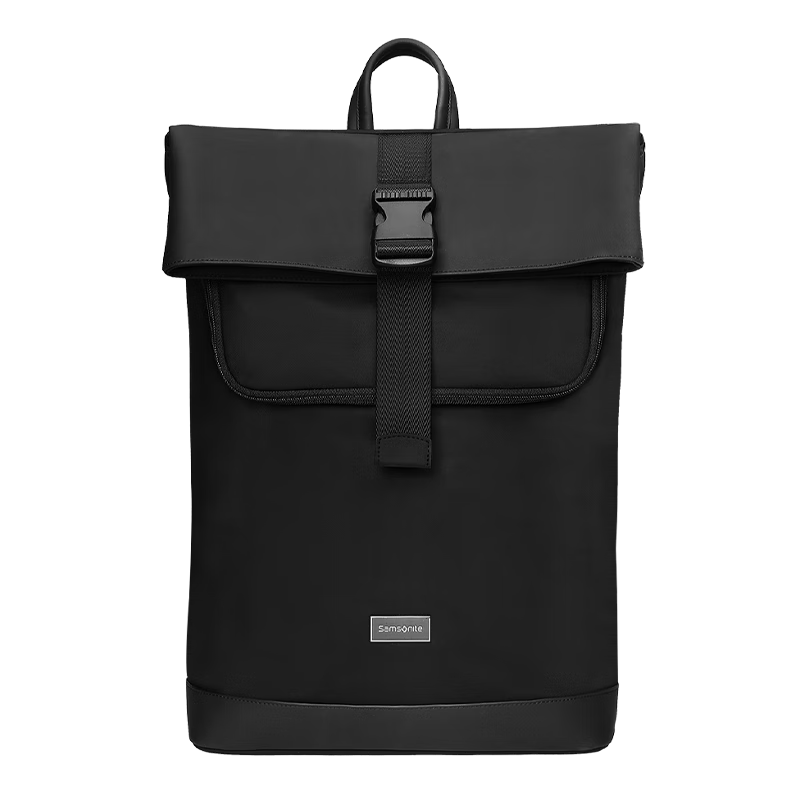 新秀麗（Samsonite）雙肩包電腦包14英寸男女背包書包翻蓋出差旅行包大容量高顏值學(xué)生