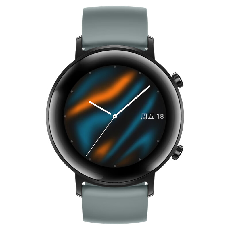 华为GT2 42mm智能手表有买湖光青的吗，在黑色和湖光青直接纠结选哪个？