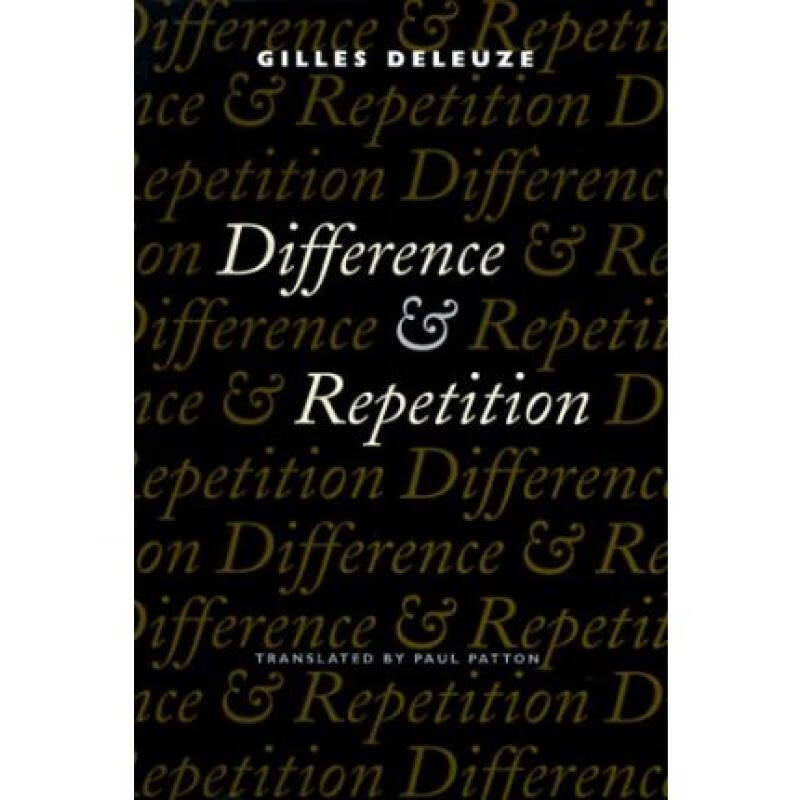 预订 Difference and Repetition
