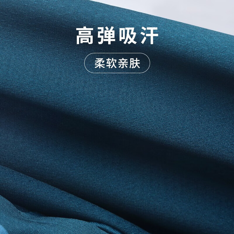 兰帕达春夏款骑行服短袖男上衣 透气速干紧身公路山地自行车衣服 装备 电光蓝-若不喜紧身，建议大1码 2XL