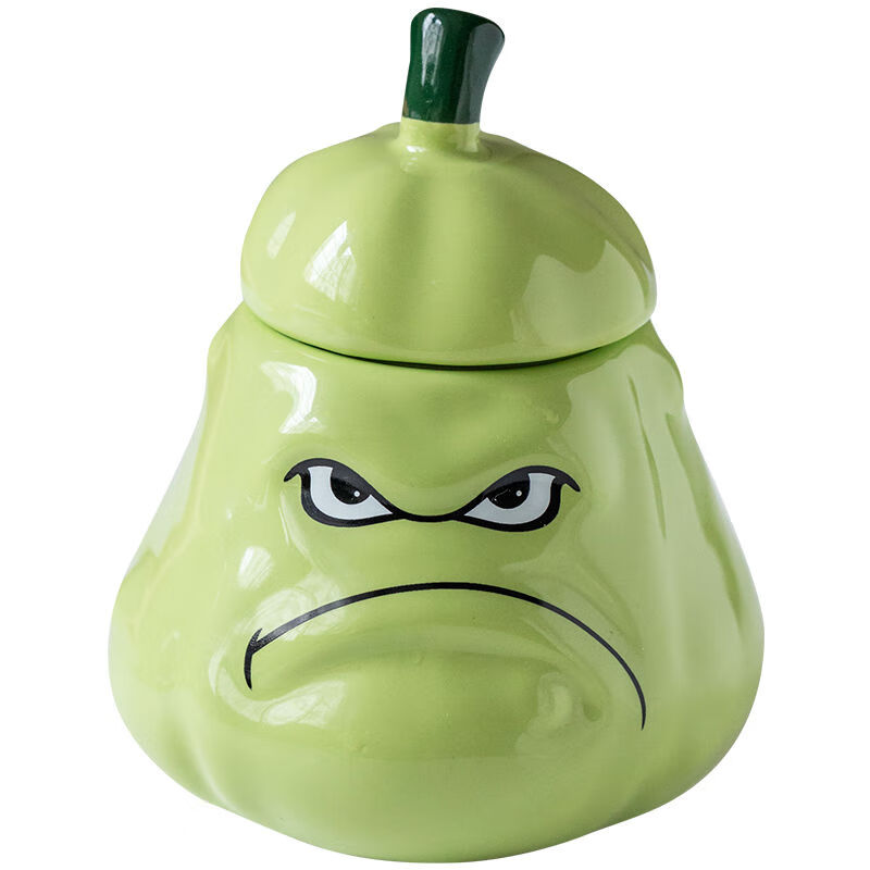 澳颜莱窝瓜杯子 创意奇奇怪怪的杯子苦瓜脸杯子卡通咖啡杯办公室水杯