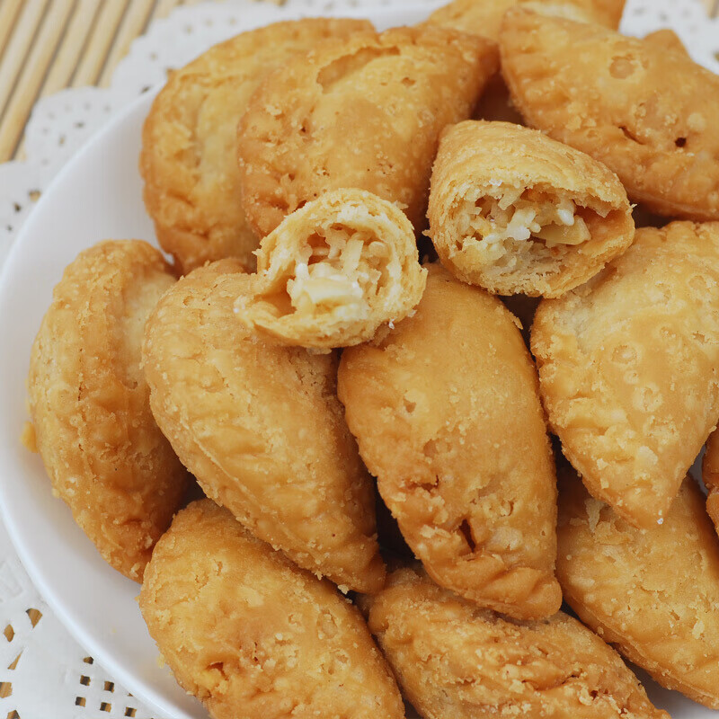 蕴召广东特产春节年货礼盒装油炸角仔油角传统香脆椰蓉酥角芝麻 春节