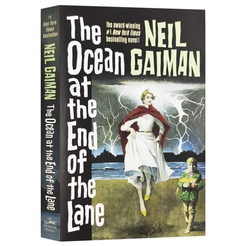 英文原版 车道尽头的海洋 小说 The Ocean at the End of the Lane 尼尔盖曼 Neil Gaiman 好兆头睡魔坟场之书作者 进口原版英语书籍畅销书