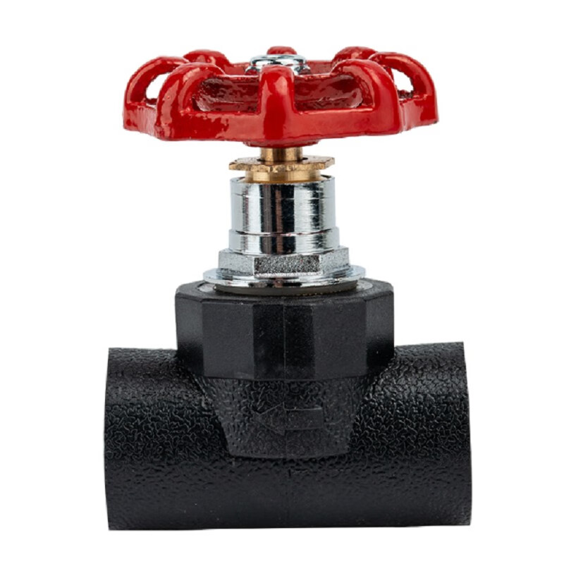 鑫亨达(xinhengda)pe管材管件4分6分1寸hdpe升降式截止阀阀门接头配件