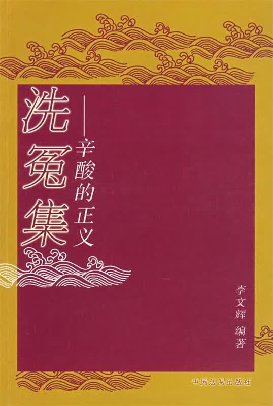 洗冤集：辛酸的正义 李文辉著【正版】