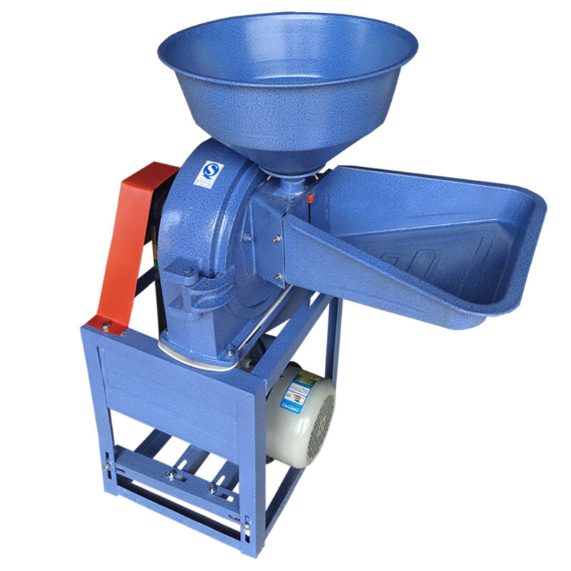 定制【精选好物】玉米粉碎机小型两相220v五谷杂粮多功能商用饲料