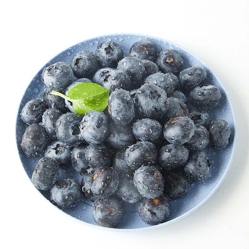守望乡村【JD/顺丰】蓝莓国产新鲜丹东蓝莓孕妇宝宝新鲜水果 净重100g/盒 净重100g*4盒中果 15-18mm
