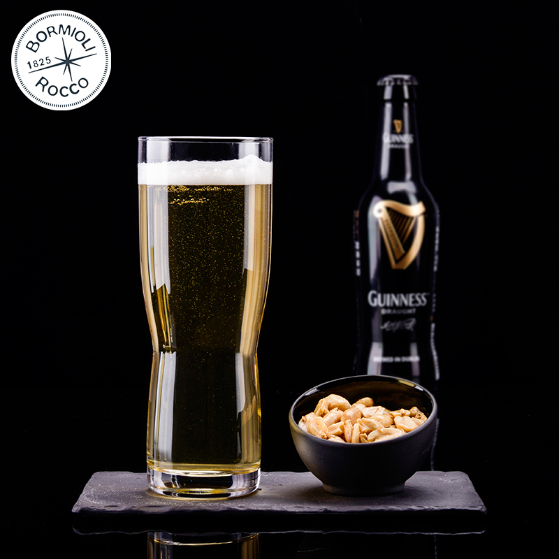 bormioli rocco进口比尔森啤酒杯玻璃杯无铅玻璃夏日威士忌冰镇冷饮杯