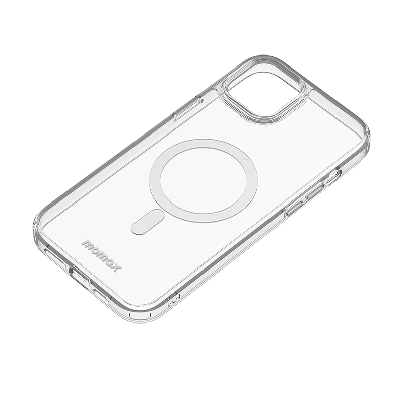 摩米士MOMAX苹果14Pro手机壳MagSafe磁吸壳iPhone14Pro全包防摔透明保护套硅胶软边壳男女通用款