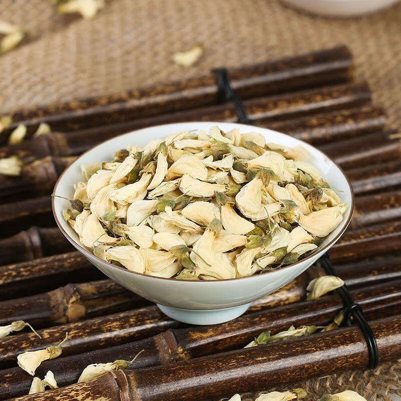 新货槐花茶洋槐花干新鲜特级槐树花生槐花槐花茶 1罐槐花茶