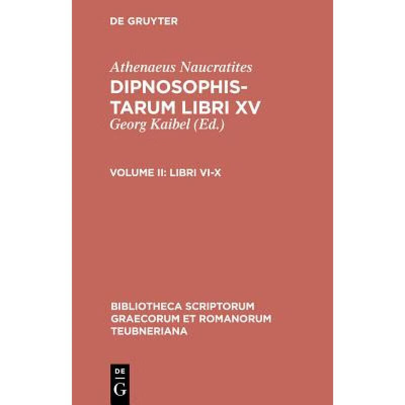 预订 Dipnosophistarum, Vol. II CB
