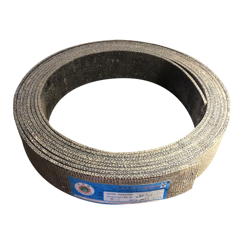 京必诚青岛石棉铜丝刹车带 冲床用刹车皮 刹车皮带制动带 厚度14mm