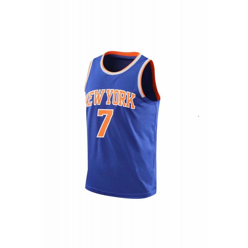 滕讯体育nba专营尼克斯安东尼球衣7号篮球服上衣背.