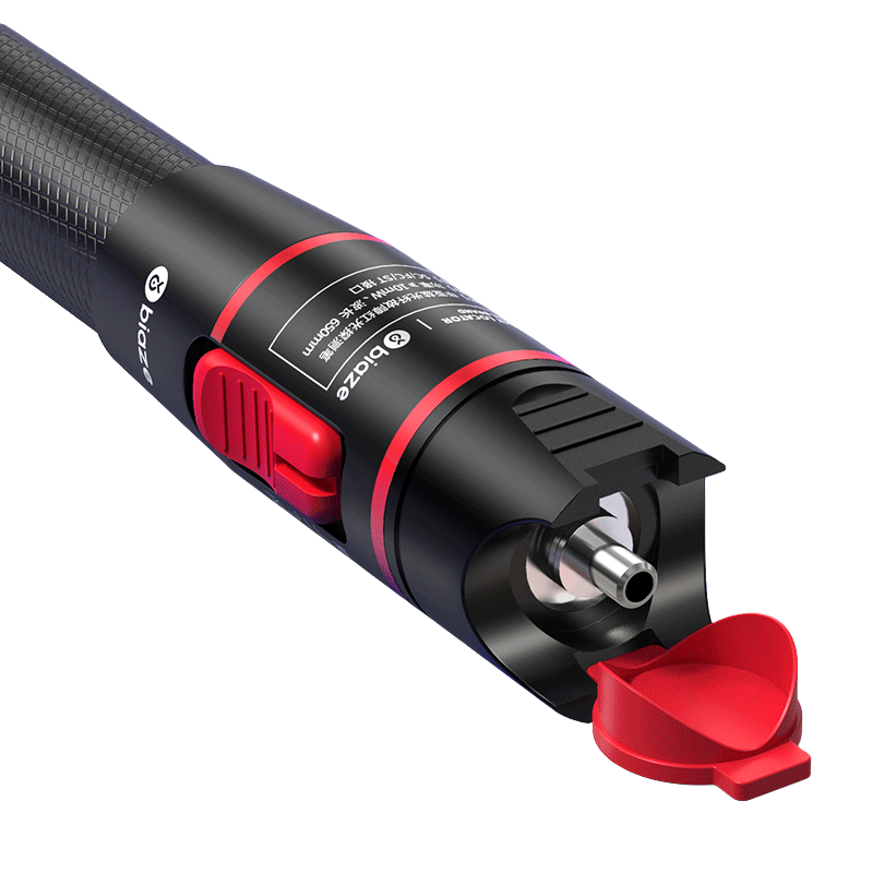 Biaze 毕亚兹 红光光纤测试笔 10mW红光源测试仪 10公里KM通光笔/打光笔 gj06