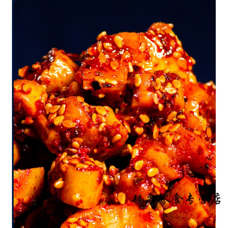 蕴召四川红油甜脆麻辣萝卜干成都特产咸菜下饭菜榨菜萝卜丁 500g x1