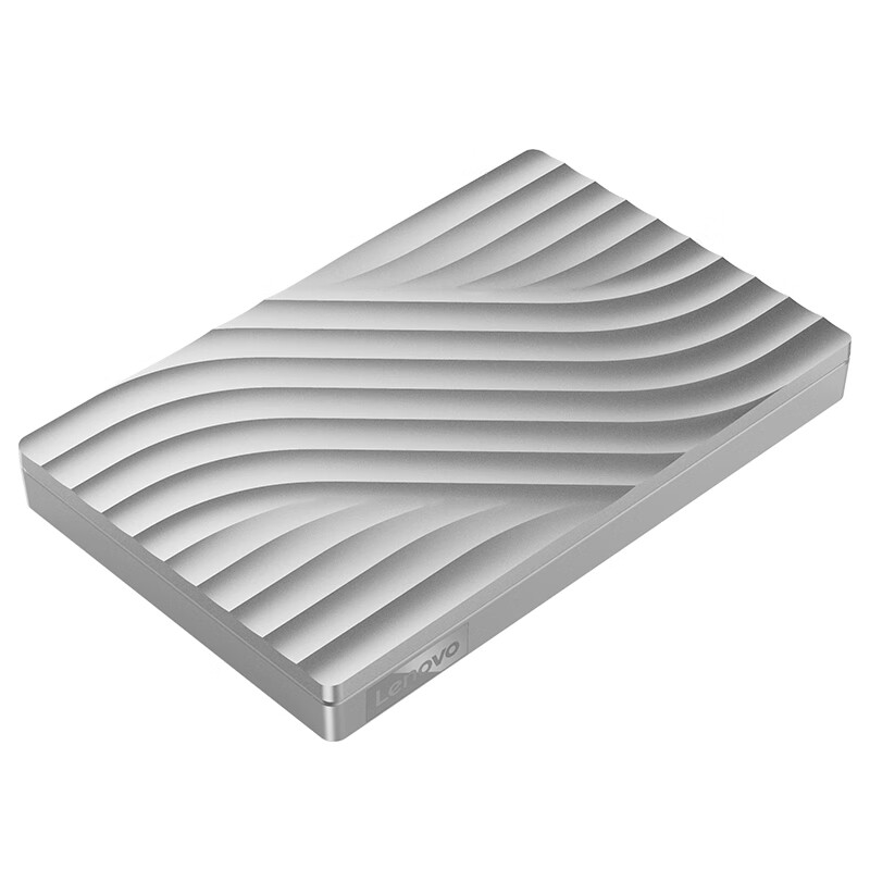 联想（Lenovo）2TB 移动硬盘 USB3.0 2.5英寸 皓月银 高速传输  稳定耐用 （F308 Pro 时尚沙纹）