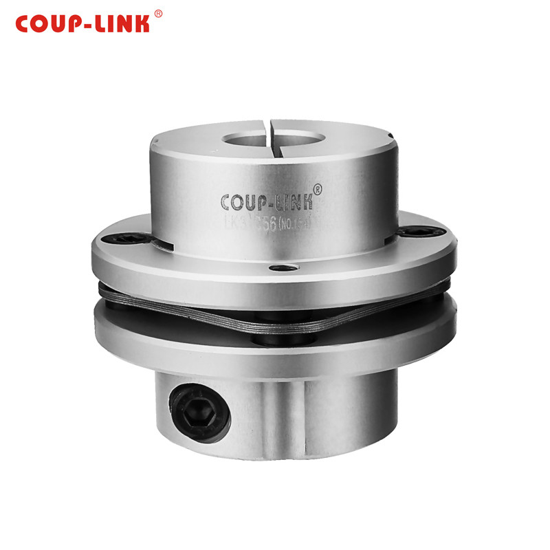 COUP-LINK 卡普菱 膜片联轴器 LK3-C56(56X45) 铝合金联轴器 单节夹紧螺丝固定膜片联轴器