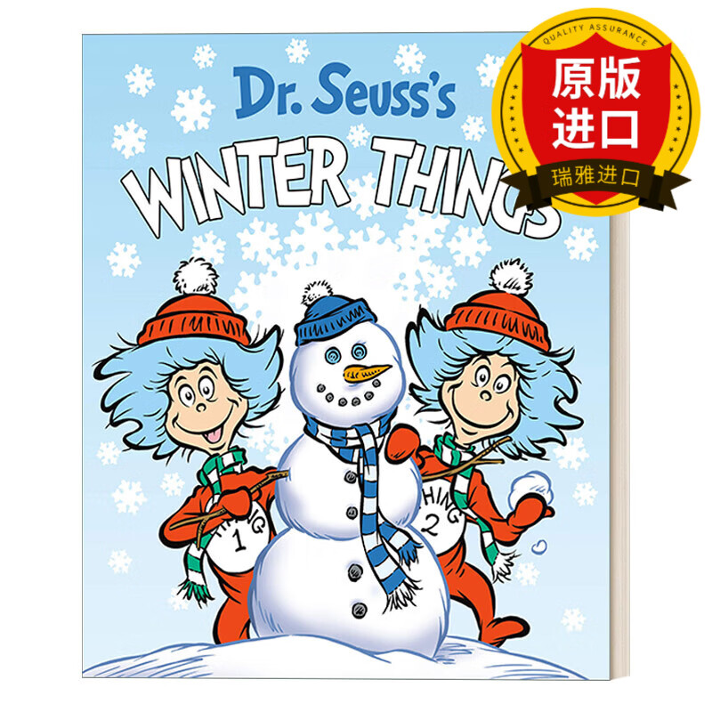 seusss winter things 苏斯博士冬天的东西 儿童英语启蒙早教纸板书