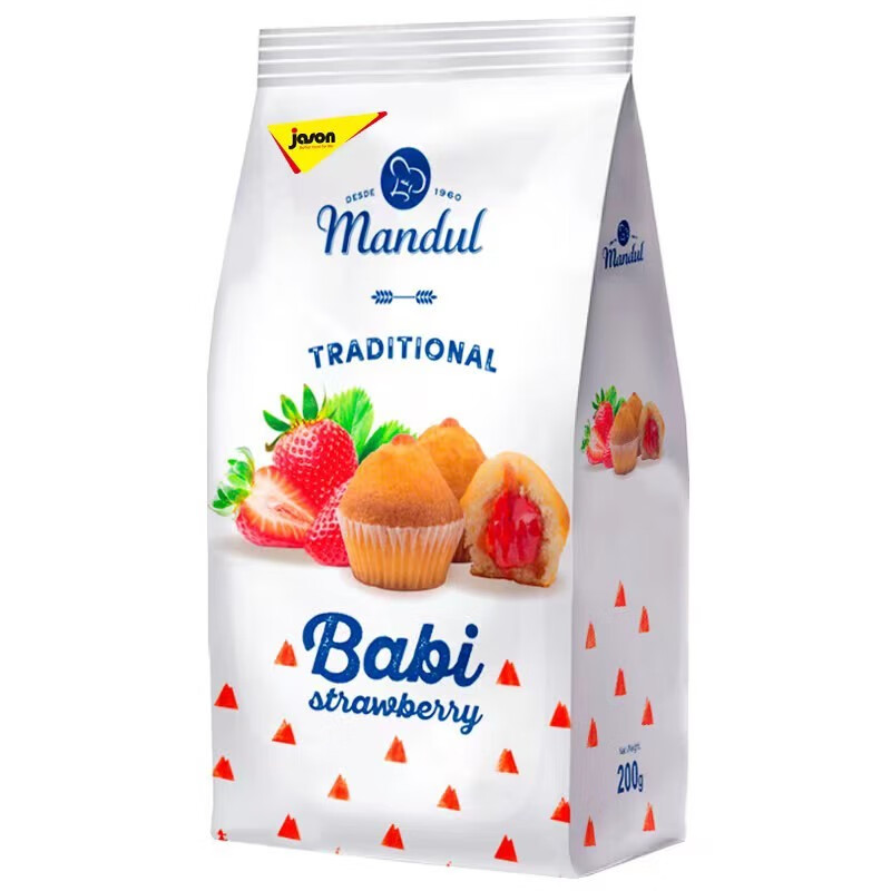 捷森(jason) 捷森jason蛋糕西班牙原装进口多口味夹心休闲小零食 捷森