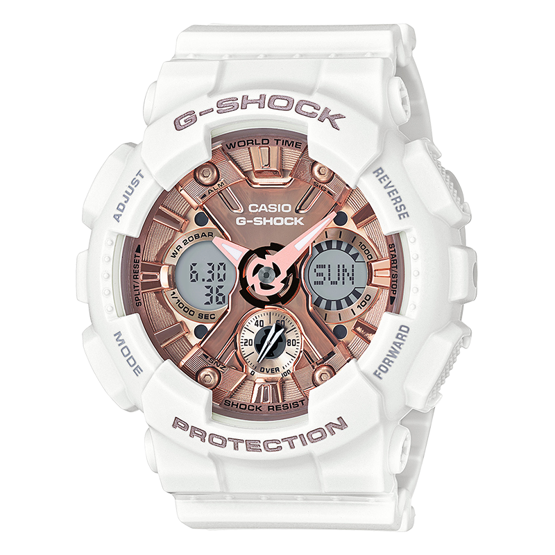 卡西欧G-SHOCKGIRLSGMA-S120系列:时尚运动好选择