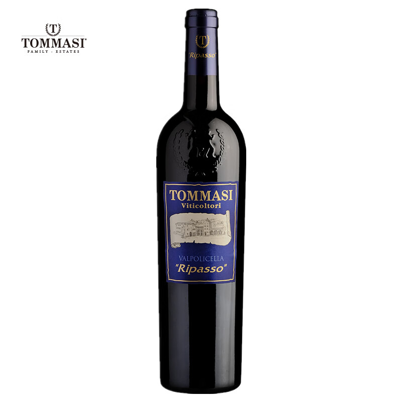 托马斯（Tommasi）意大利进口高分名庄托马斯瑞帕索 瓦尔普利切拉 干红葡萄酒750ml* 瑞帕索干红 750mL 1瓶