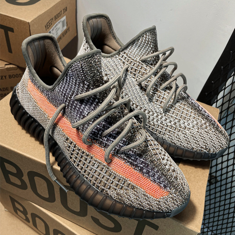 智乐眯椰子鞋350火山灰莆田男鞋新款夏季透气鞋子男潮 火山灰三杠高