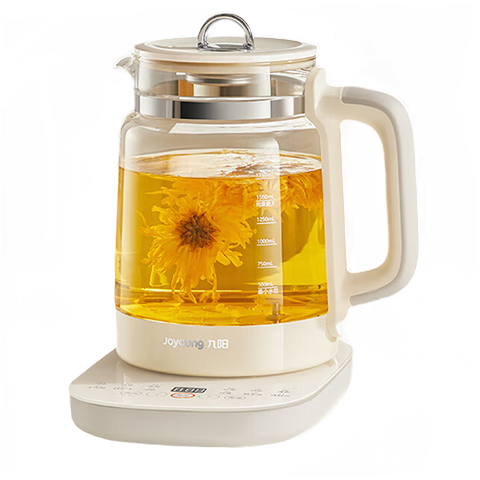 九阳（Joyoung）0胶水小气泡精粹养生壶 2L大容量0氟家用恒温烧水壶  轻音炖煮办公室煮茶器WY162