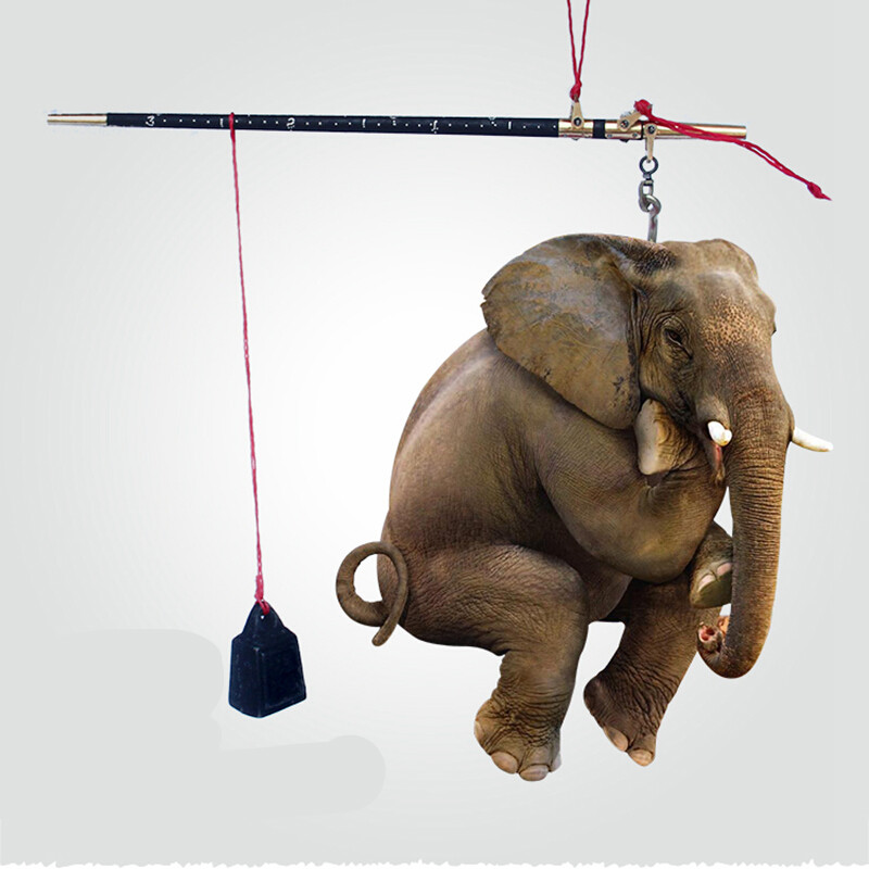 茗芮居老式称木杆秤杆称 钩称 勾称 木称杆老称杆 老式秤 钩秤 喜秤 5