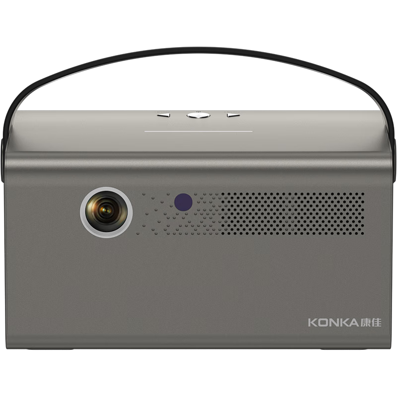 康佳（KONKA）S3 投影仪家用 便携卧室投影机 智能家庭影院（高亮高清 梯形校正 HDR画质增强 手机同屏）