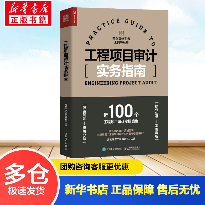 工程项目审计实务指南 高雅青,李三喜,薛