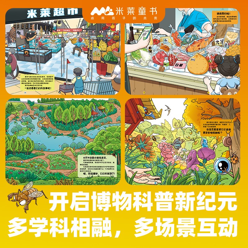欢迎来到博物世界：给孩子的万物观察指南（函套共5册）详情图
