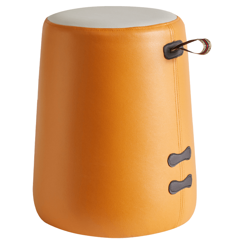 艺柳园凳子沙发凳家用简约现代小凳子卧室客厅软包小墩子门口换鞋凳小矮凳创意提手凳搁脚凳 高凳灰色