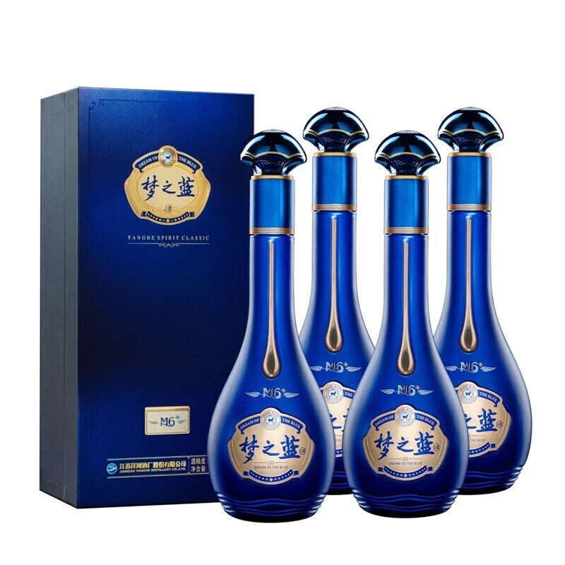 yanghe/��� ��֮��M6+ 40.8�� ����Ũ���� 4ƿ 550ml 2308.8Ԫ