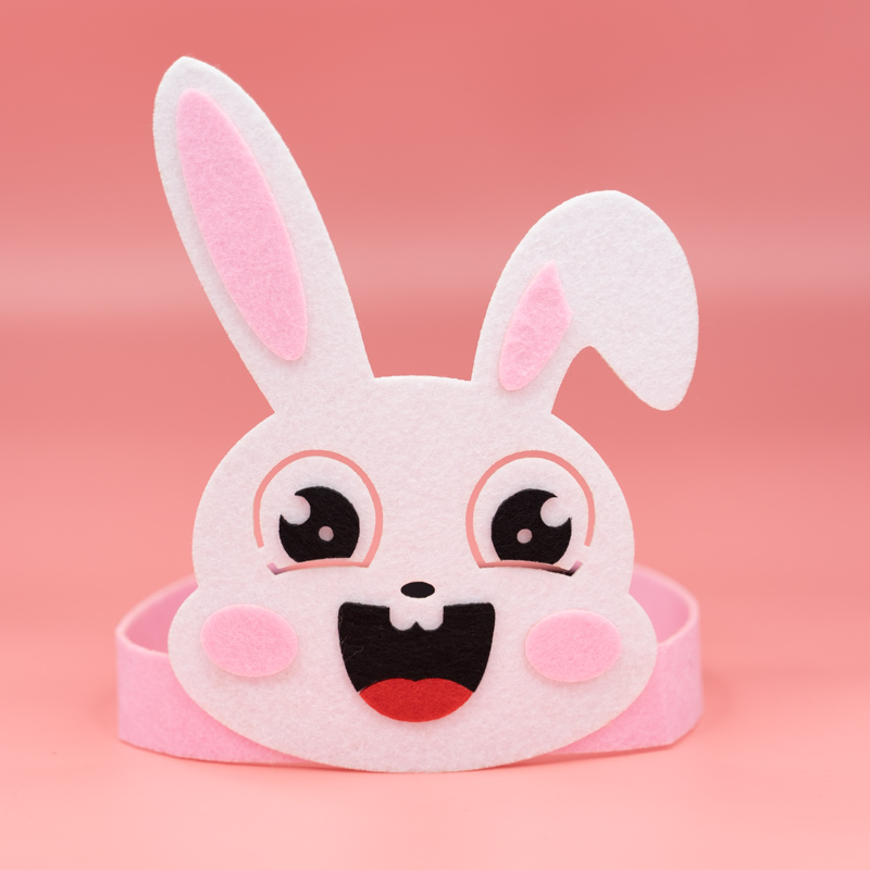 旭杉斯 六一儿童节动物头饰女童发箍2023夏季发饰装饰小学带教具游戏