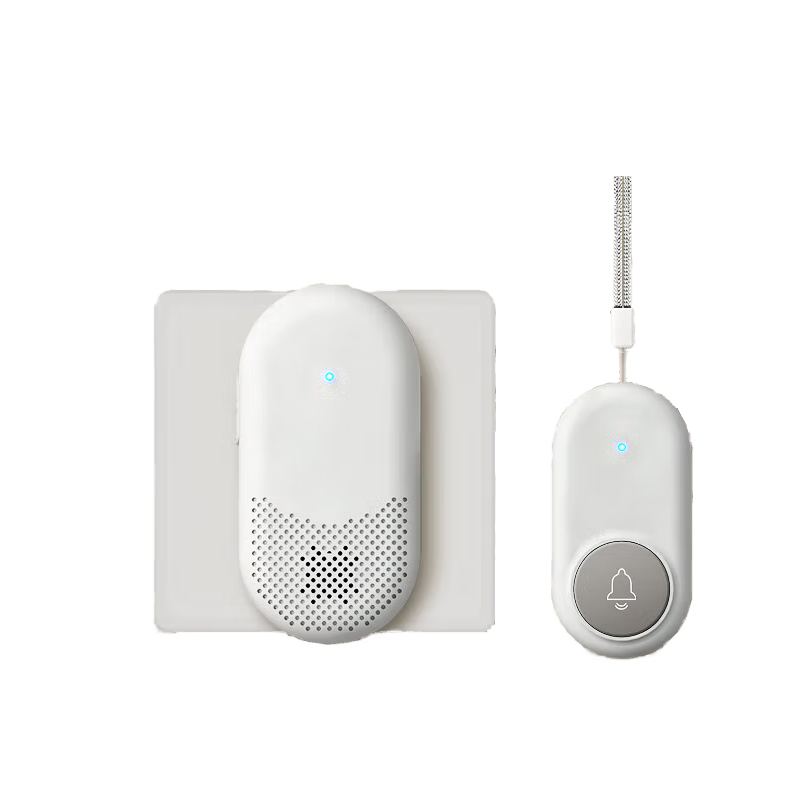 森驰 呼叫器呼唤铃一键呼救报警器床头呼叫机 a310插电款套装(插电