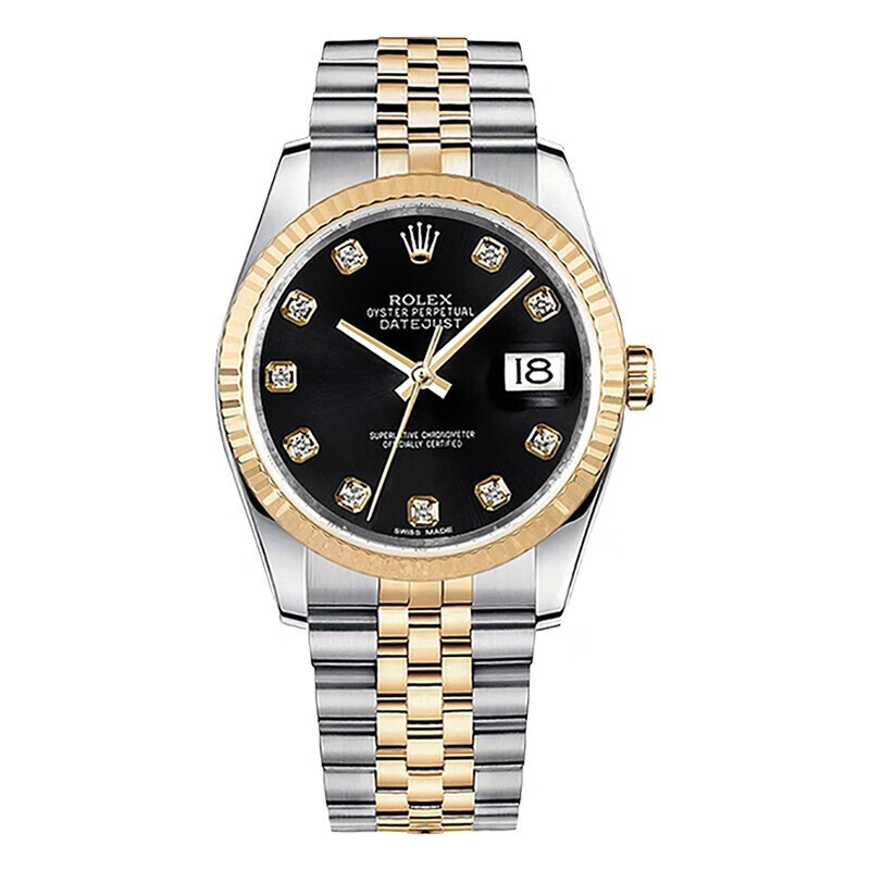 劳力士手表日志型系列116233自动机械男表刻度钻(18k金)男士商务腕表