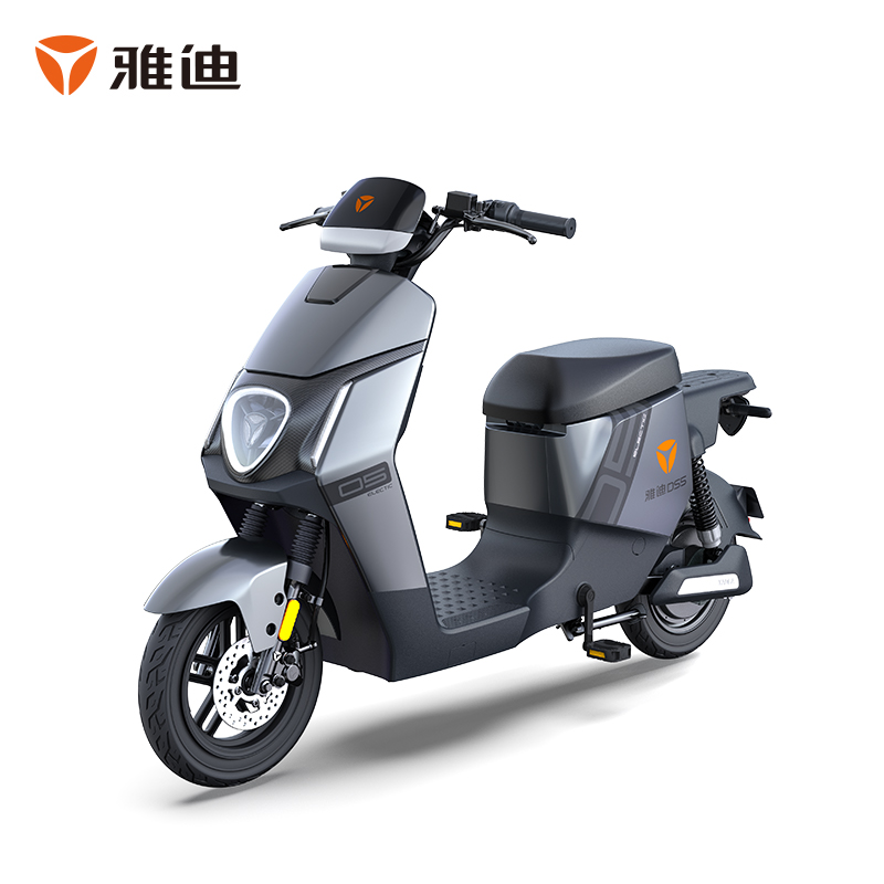 雅迪yadea电动车ds5新国标电动自行车48v24ah锂电长续航成人通勤代步