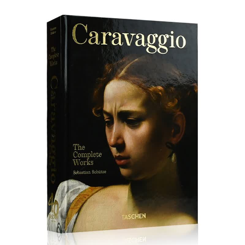 【少量库存】TASCHEN塔森正版 Caravaggio卡拉瓦乔作品全集意大利文艺复兴巴洛克原版进口画册图书籍德国品牌40周年