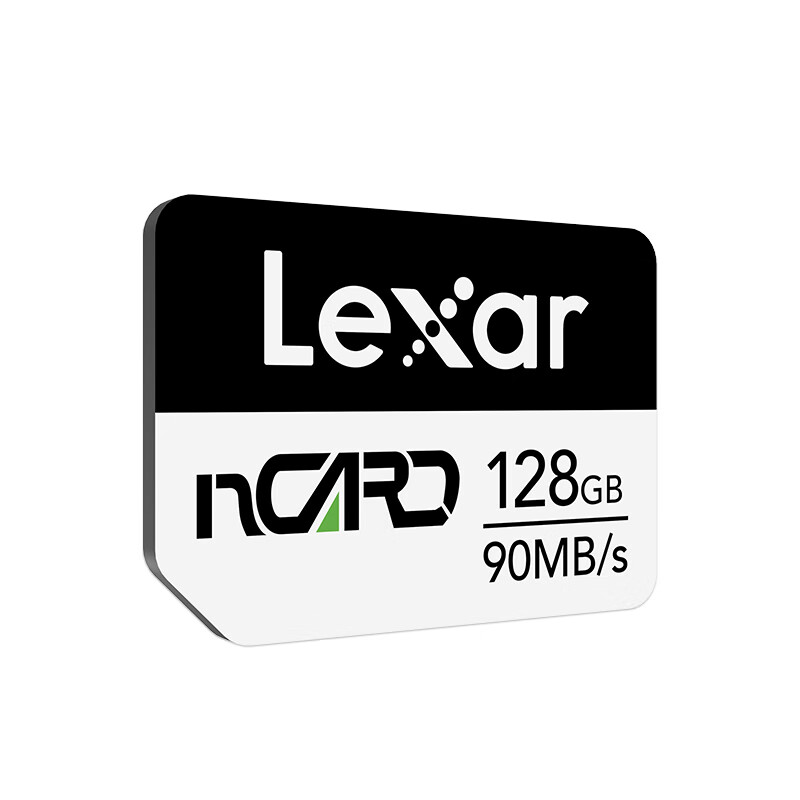 雷克沙（Lexar）128G nCARD (NM存储卡 NM卡) 华为授权 华为手机内存卡 NM储存卡