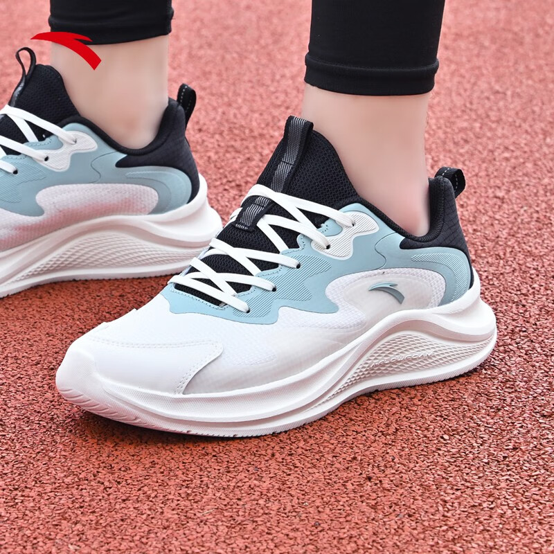 宰搂漫步男鞋运动鞋2025秋季新款轻便软底皮面防泼水耐脏网面跑步鞋 皮面防水白沙暴灰雾灰-6 44 44