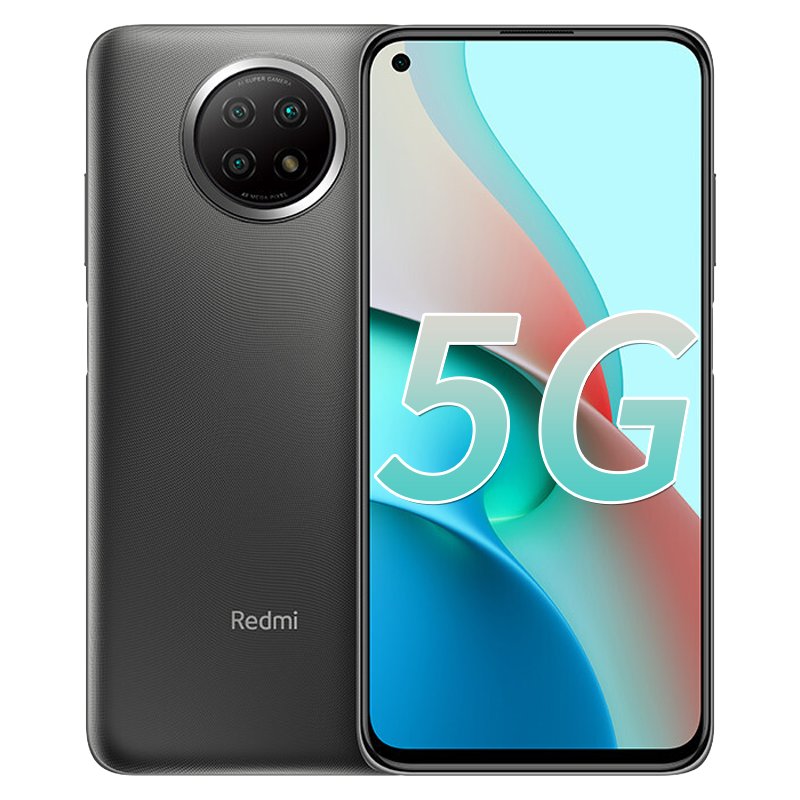 小米redmi 红米note9 全新5g手机 云墨灰 8gb 128gb