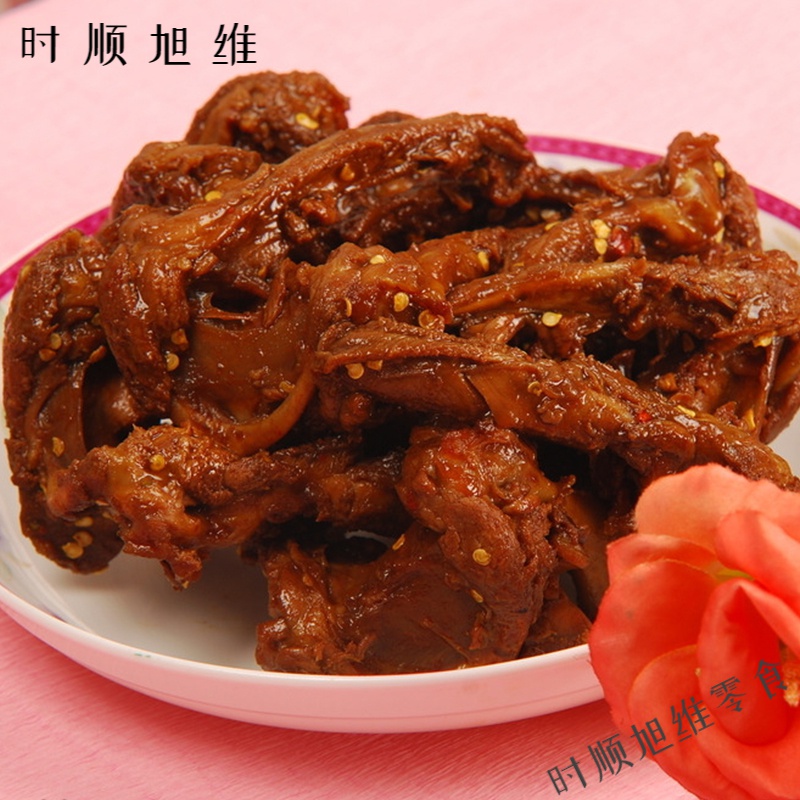 协亚特凉拌卤鸭鸭架500g酒店饭店餐厅用特色半成品凉菜开袋即食冷菜冷